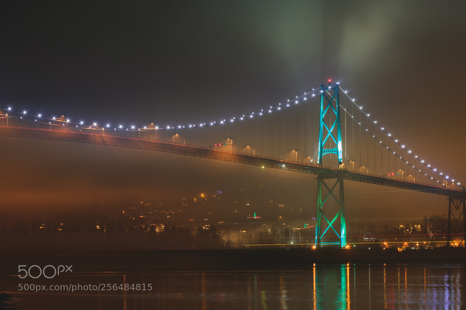 Fujifilm X-T2 sample photo. Cold and foggy night photography