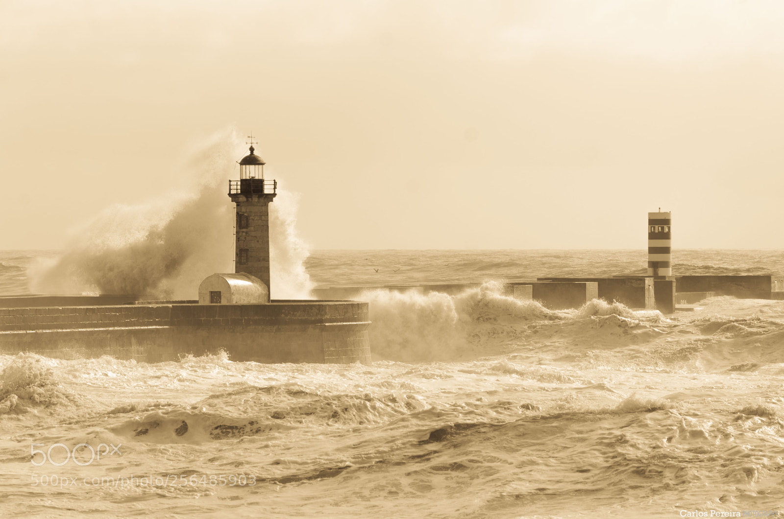 Nikon D7000 sample photo. Lightouse in porto photography