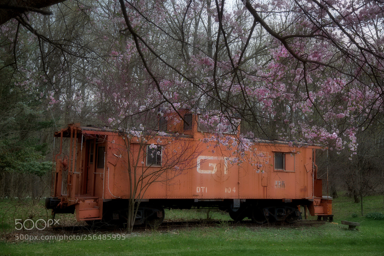 Canon EOS 6D sample photo. Retired caboose photography
