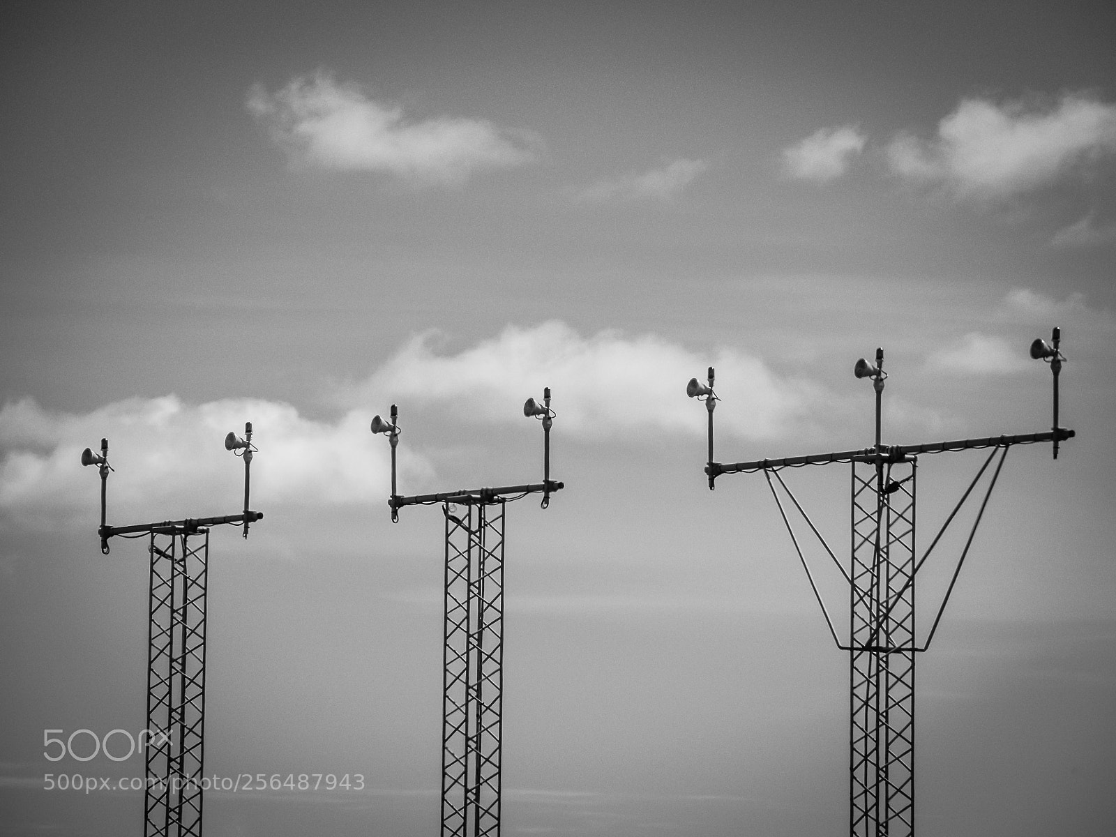 Olympus OM-D E-M5 sample photo. Landing lights photography