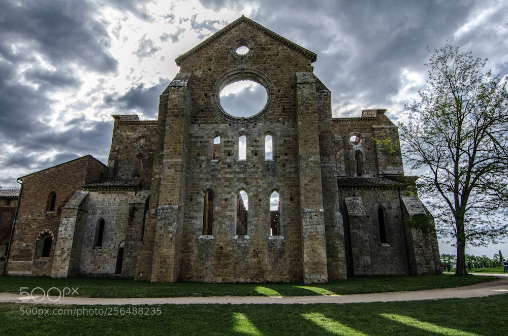 Nikon D7000 sample photo. San galgano abbey photography