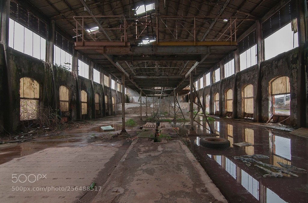 Nikon D300S sample photo. Riflessi industriali  photography
