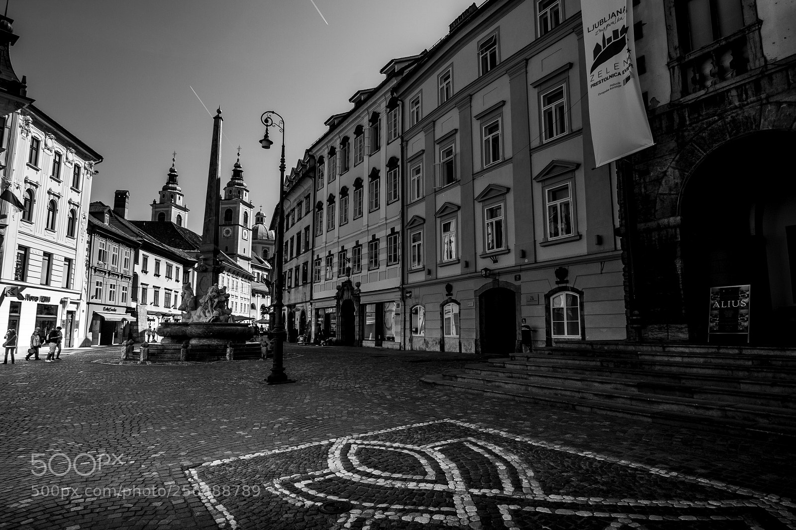 Canon EOS 40D sample photo. Lubiana city centre photography