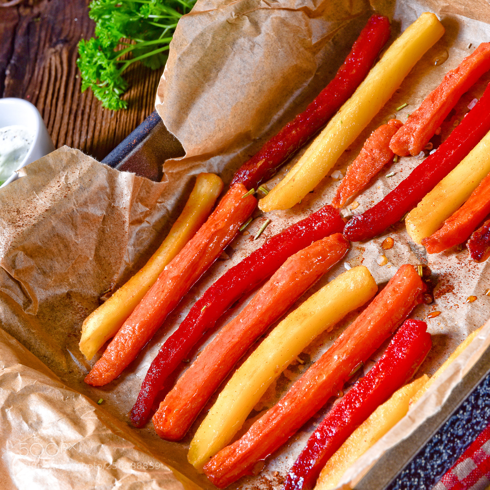 Nikon D810 sample photo. Colorful vegetable fries from photography