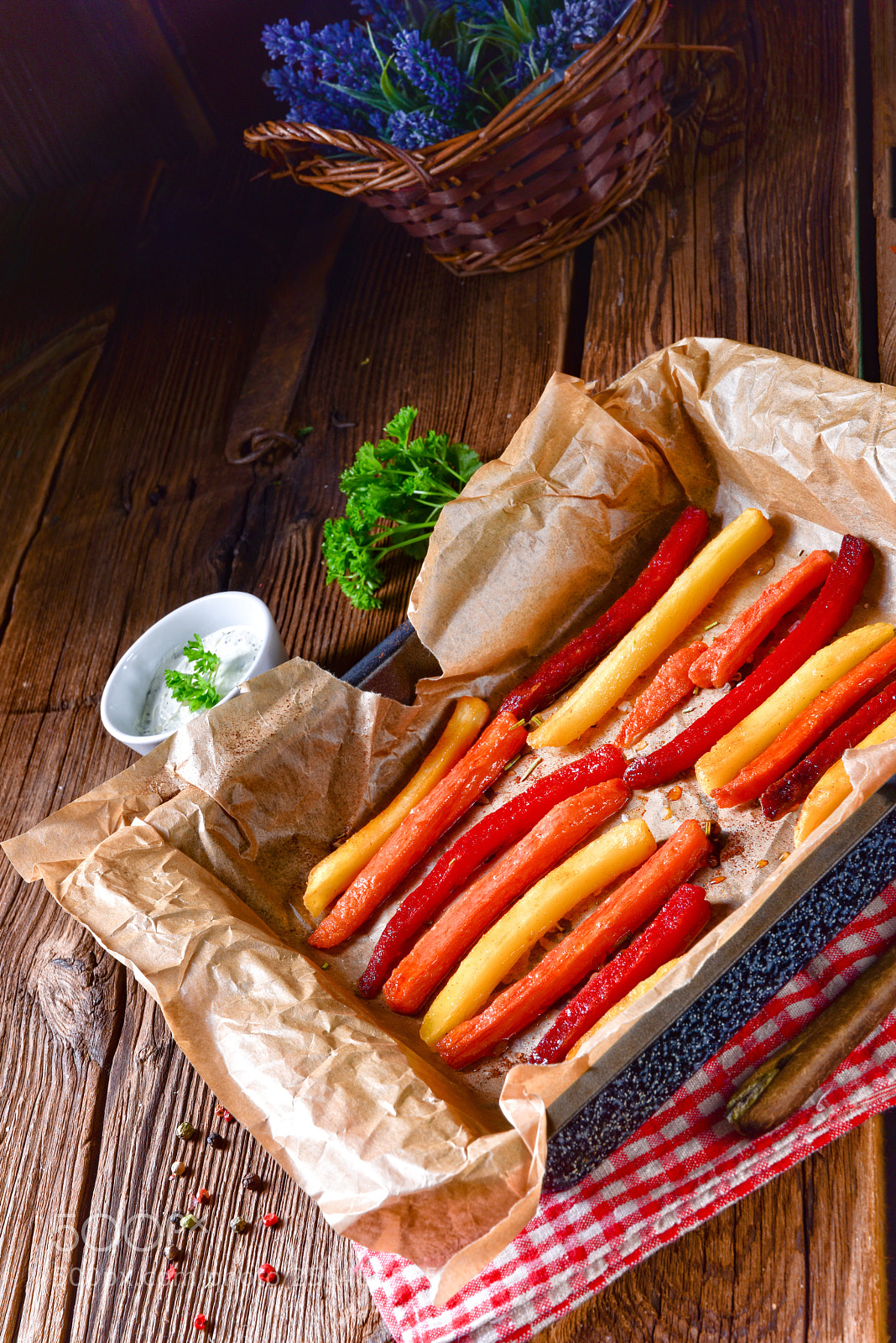 Nikon D810 sample photo. Colorful vegetable fries from photography