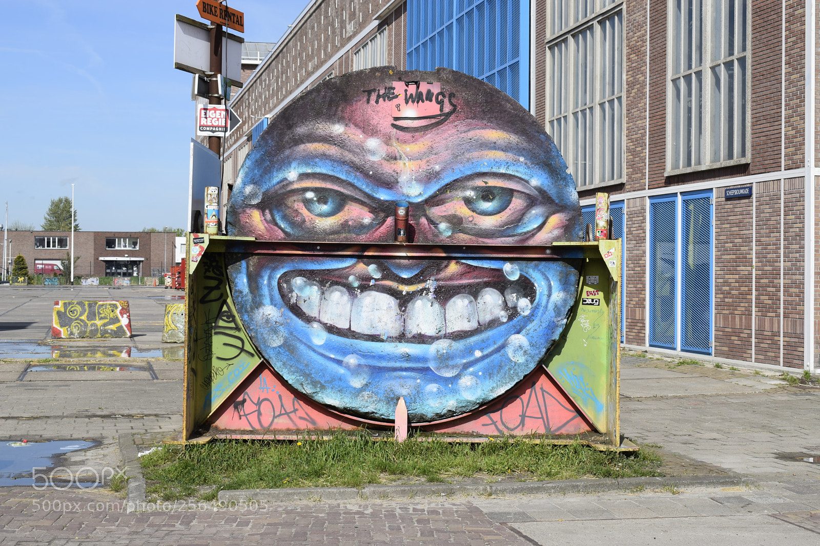 Nikon D3300 sample photo. Unreal graffiti-face photography