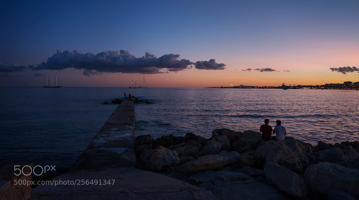 Sony a7R sample photo. Blue evening photography