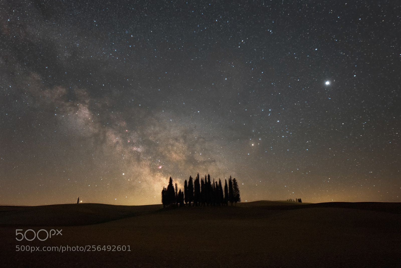 Nikon D3300 sample photo. Val d'orcia nightscape photography