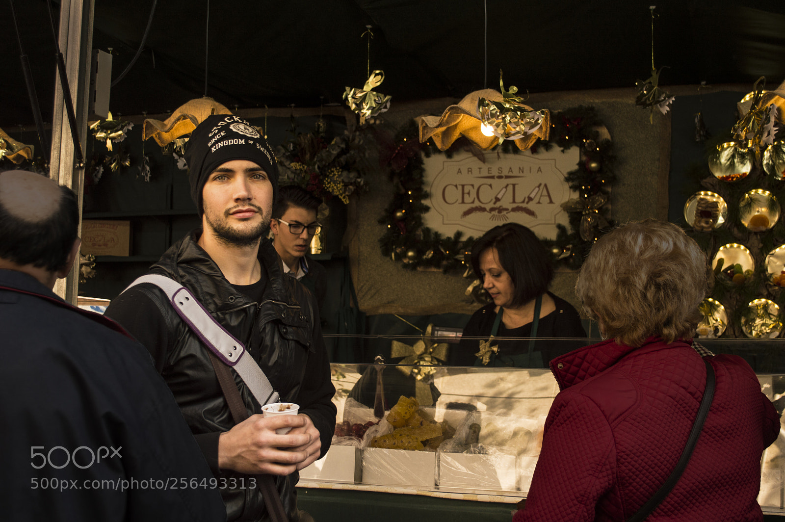 Nikon D3200 sample photo. Feria del turron. photography