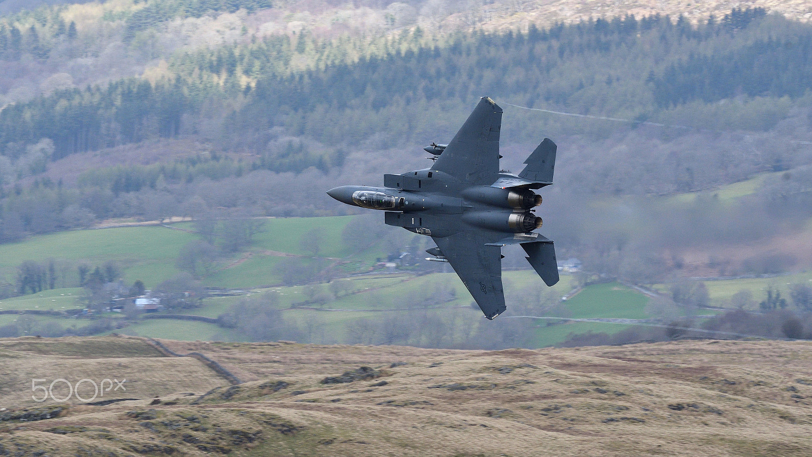 Nikon D500 sample photo. F15e strike eagle - ln308 photography