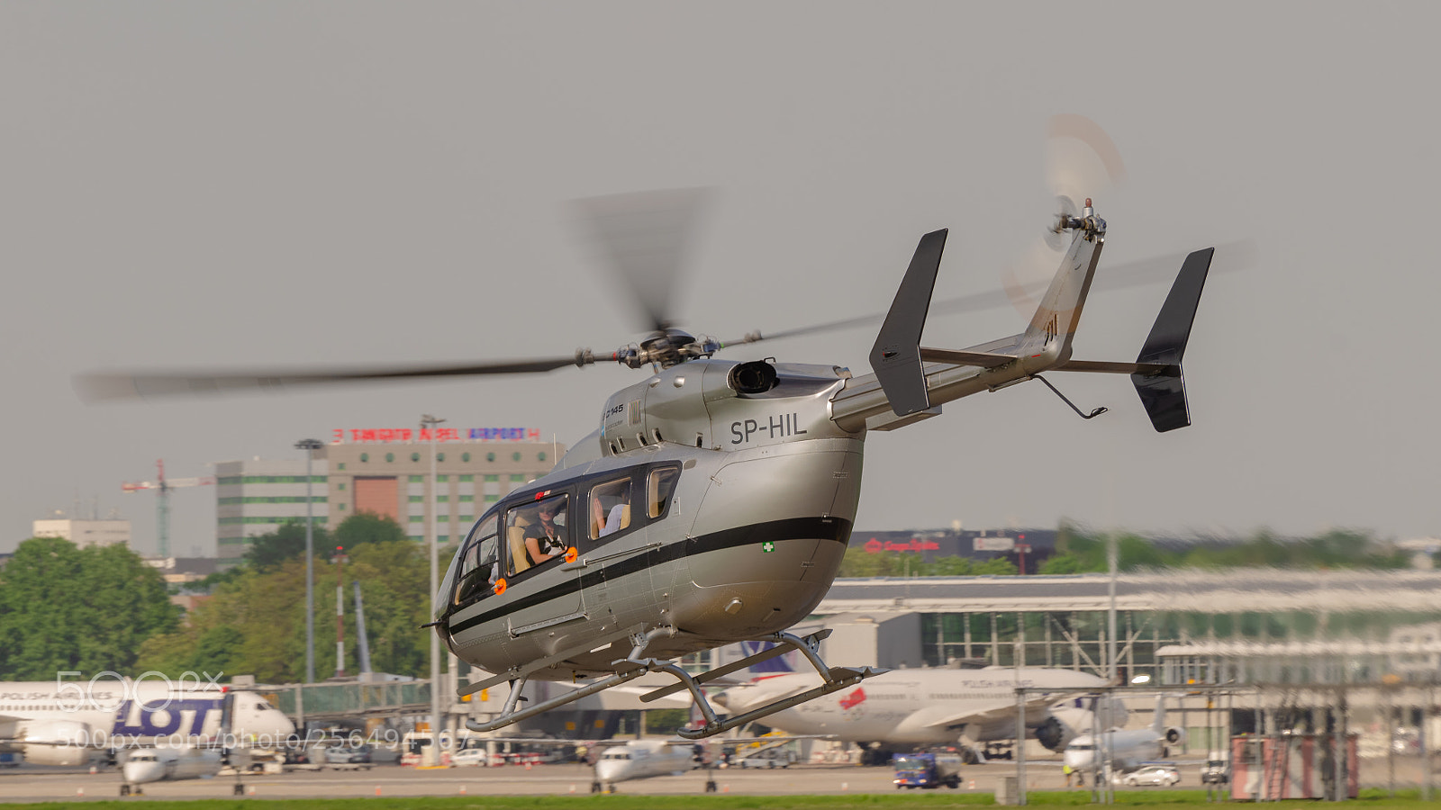 Nikon D5100 sample photo. Airbus helicopters h145 sp-hil photography
