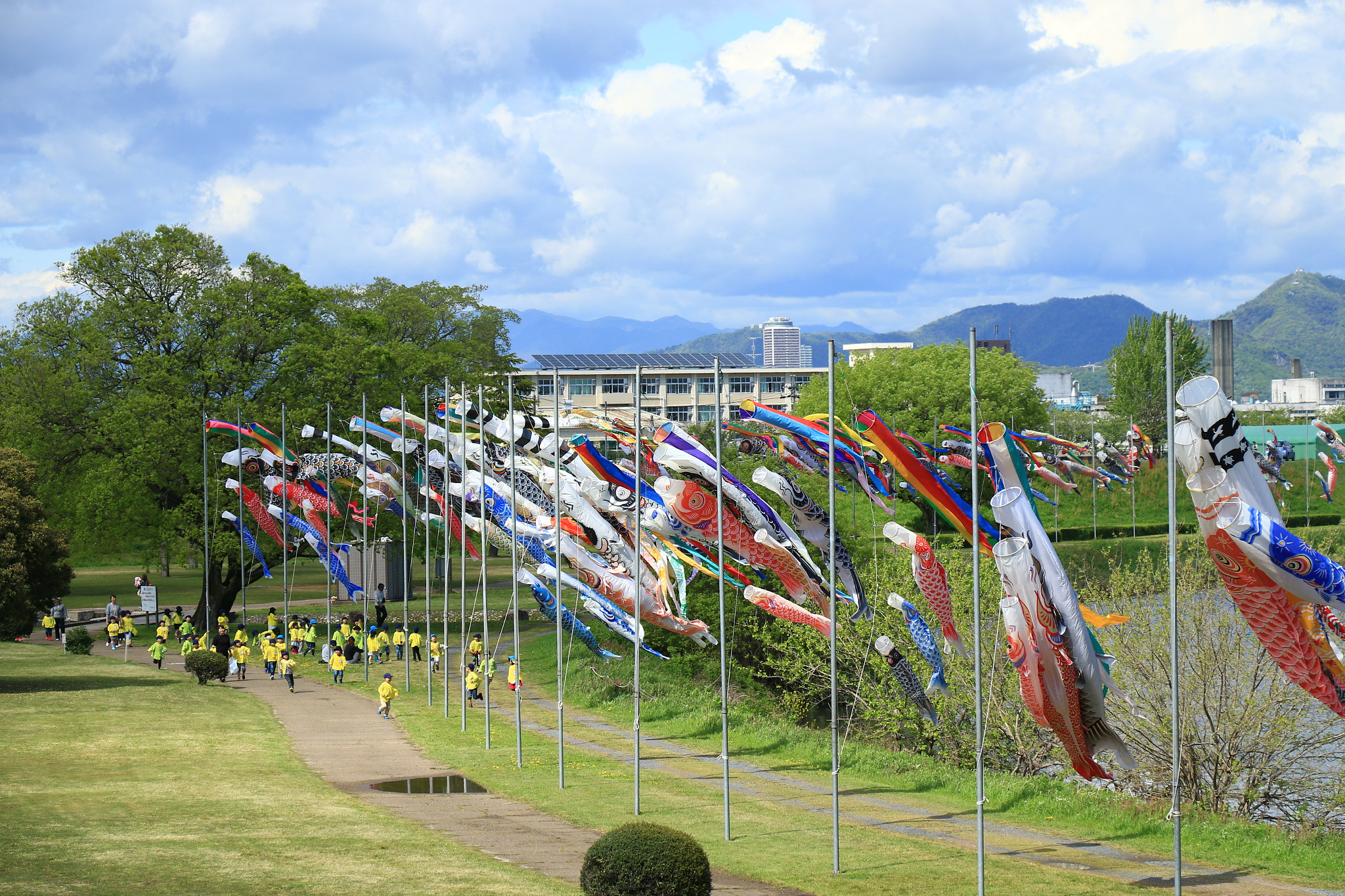 Canon EOS 7D Mark II sample photo. こどもの日  koinobori ② photography