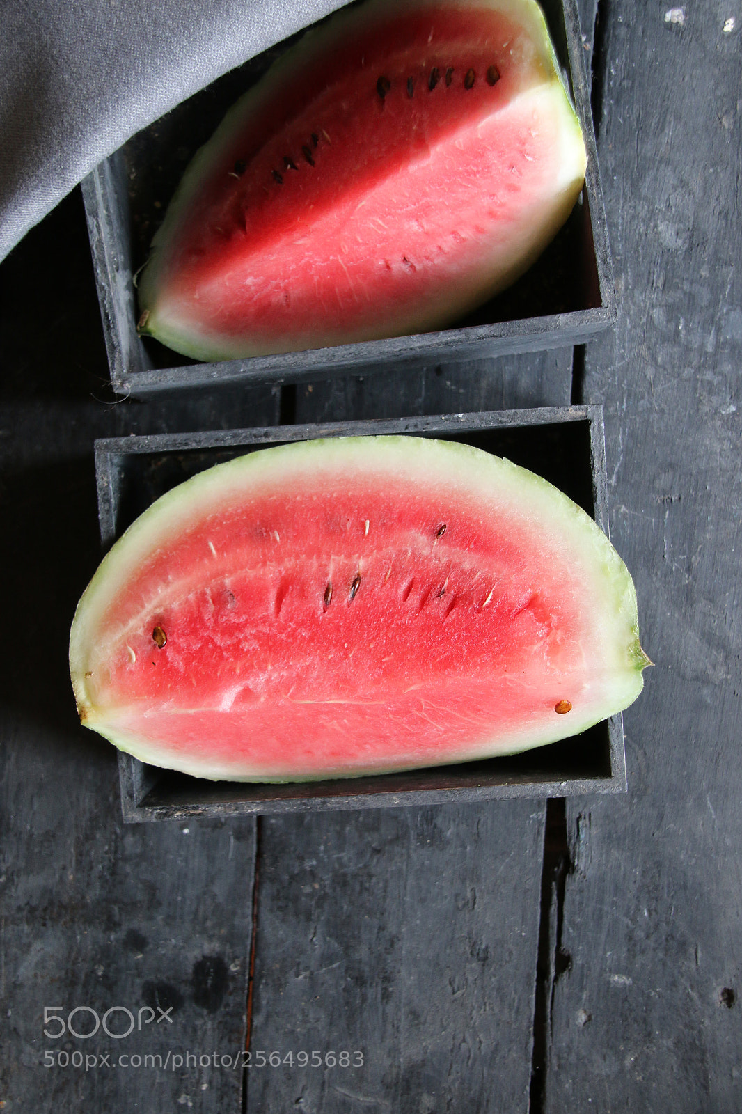 Canon EOS 70D sample photo. Sliced watermelon on vintage photography