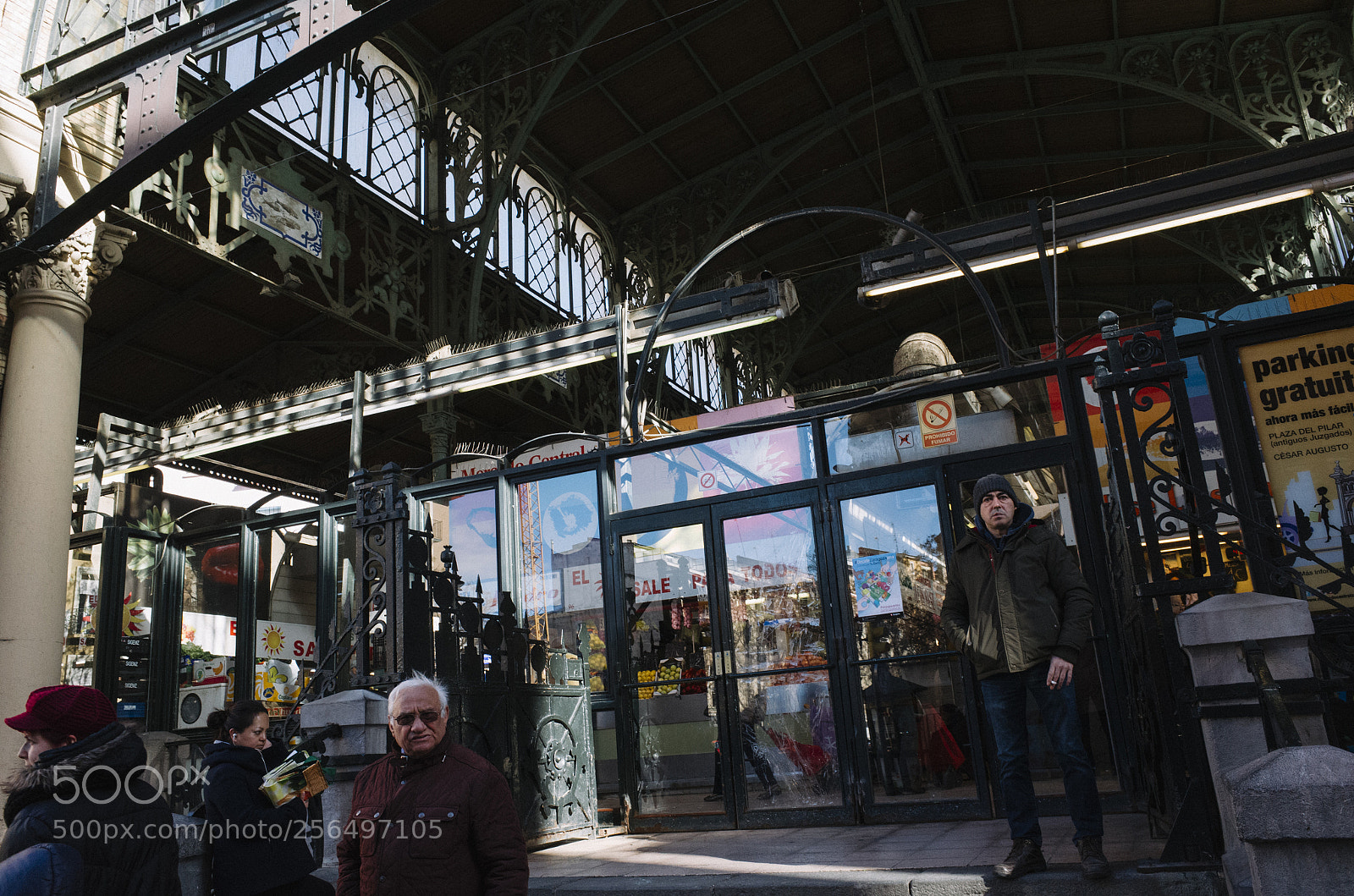 Ricoh GR II sample photo. Old mercado central photography