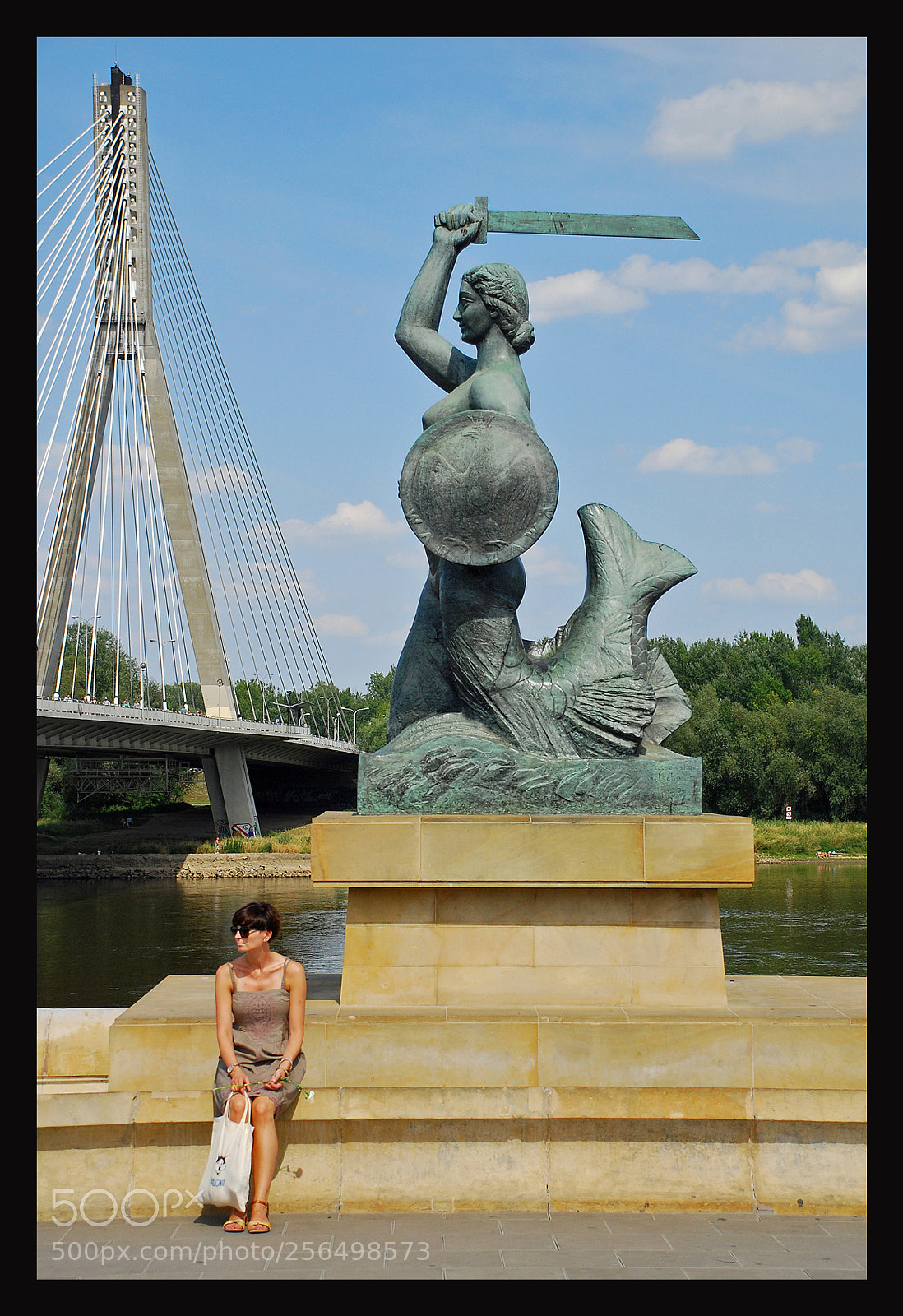 Nikon D80 sample photo. Mermaid from warszawa photography
