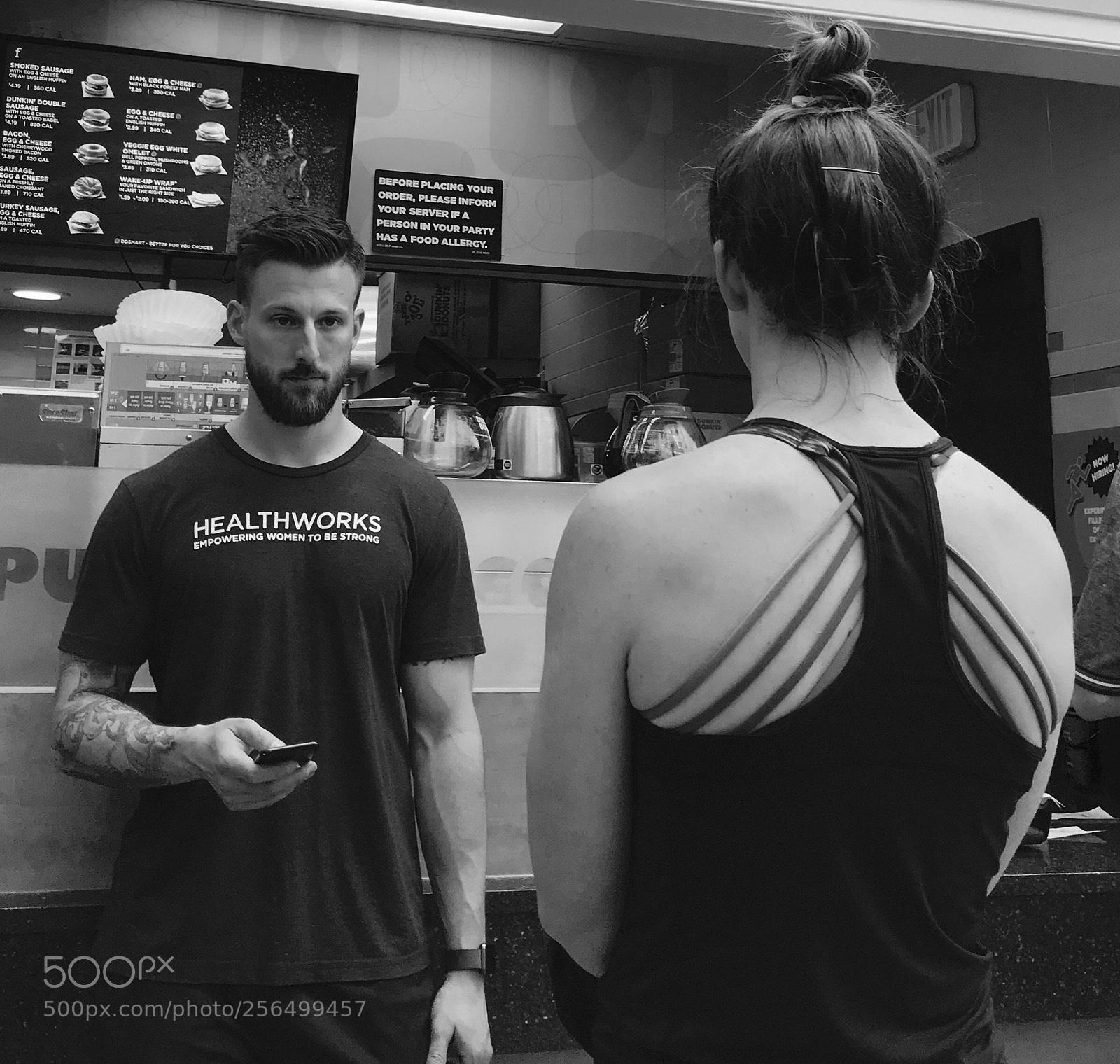 Apple iPhone 7 Plus sample photo. A couple waiting as photography
