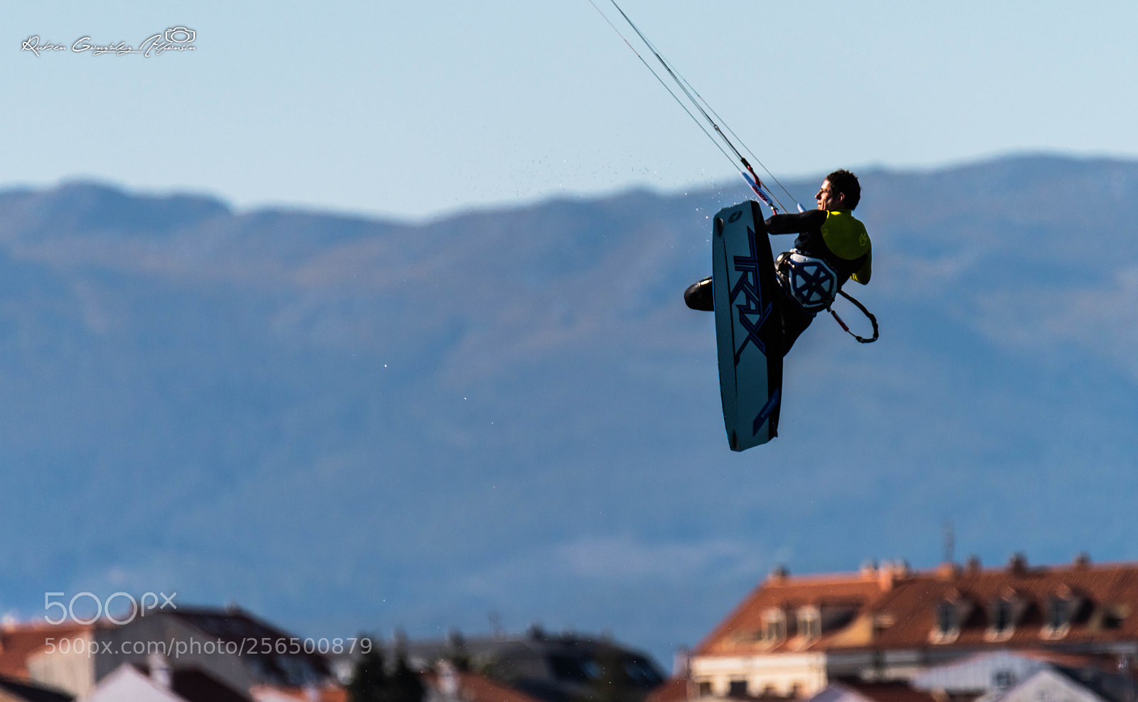 Nikon D810 sample photo. Kitesurf photography