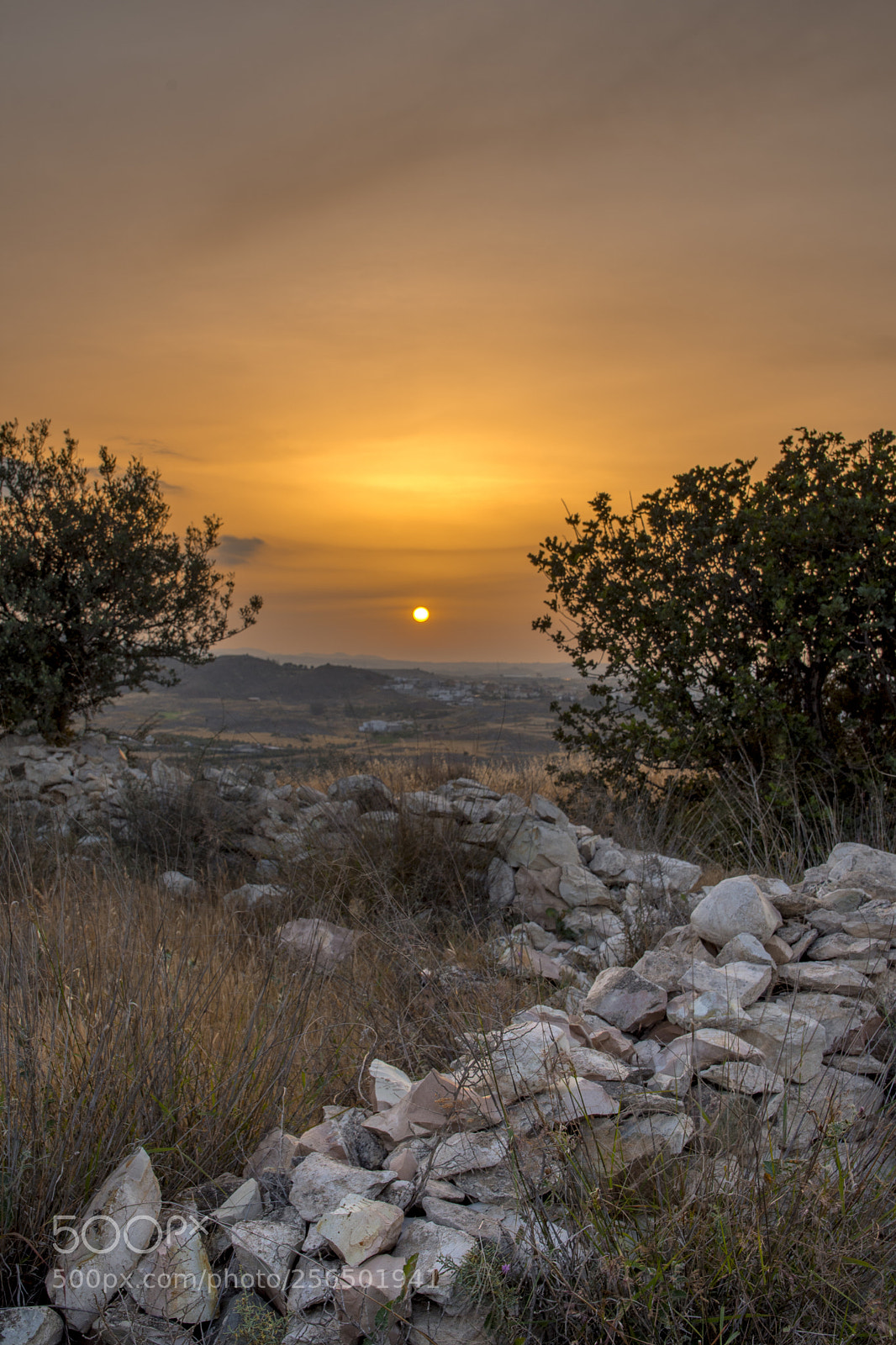 Nikon D7200 sample photo. Sunset old stone photography