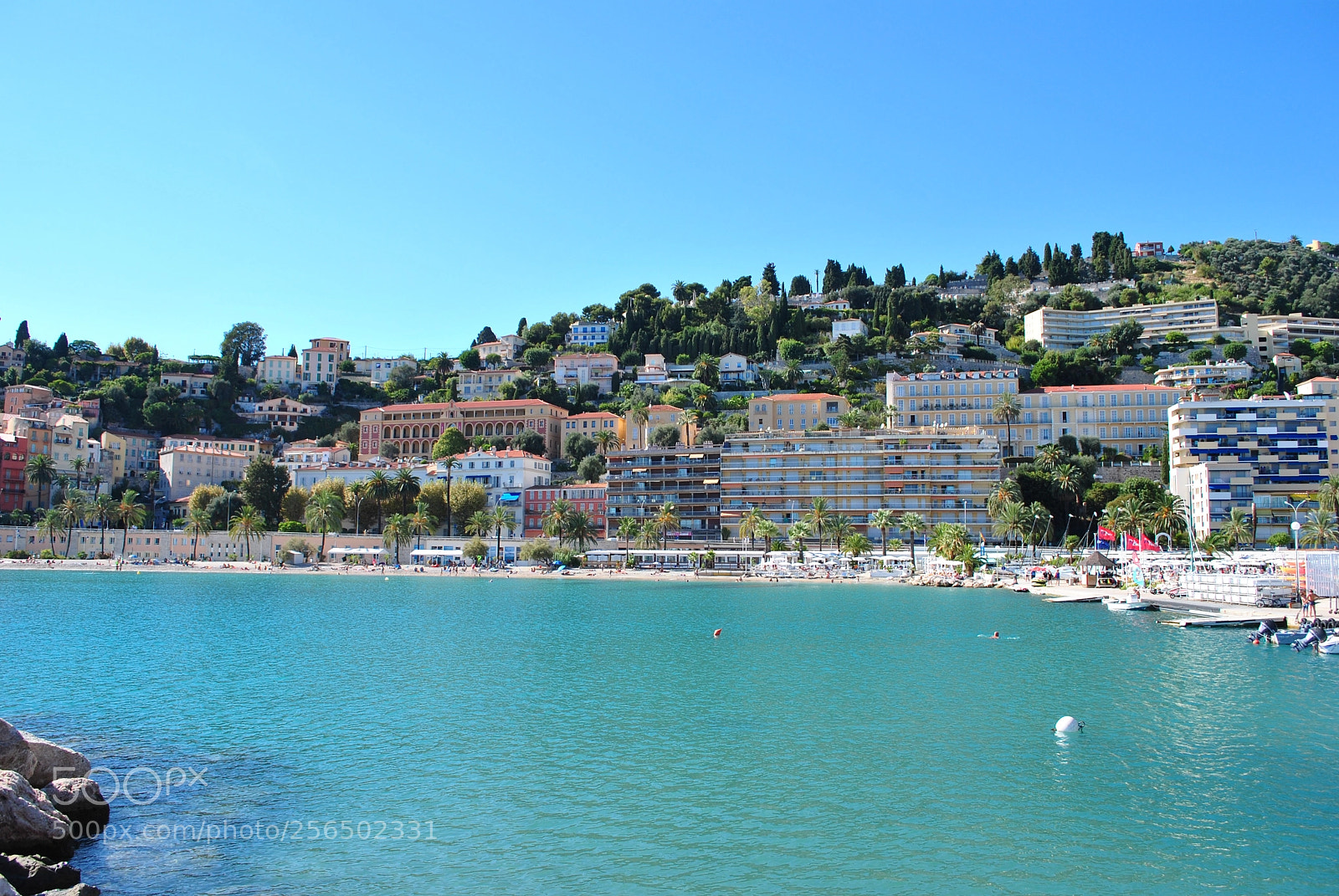 Nikon D3000 sample photo. Menton, france photography
