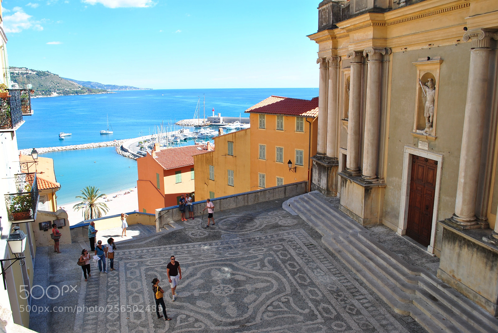 Nikon D3000 sample photo. Menton, france photography