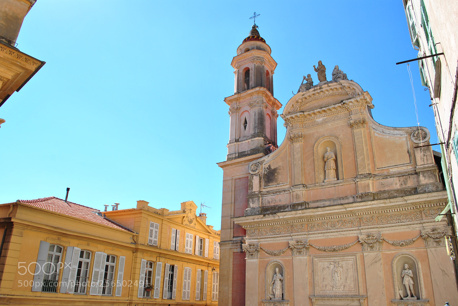 Nikon D3000 sample photo. Menton, france photography