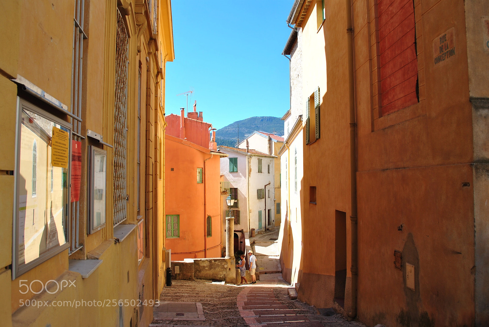 Nikon D3000 sample photo. Menton, france photography