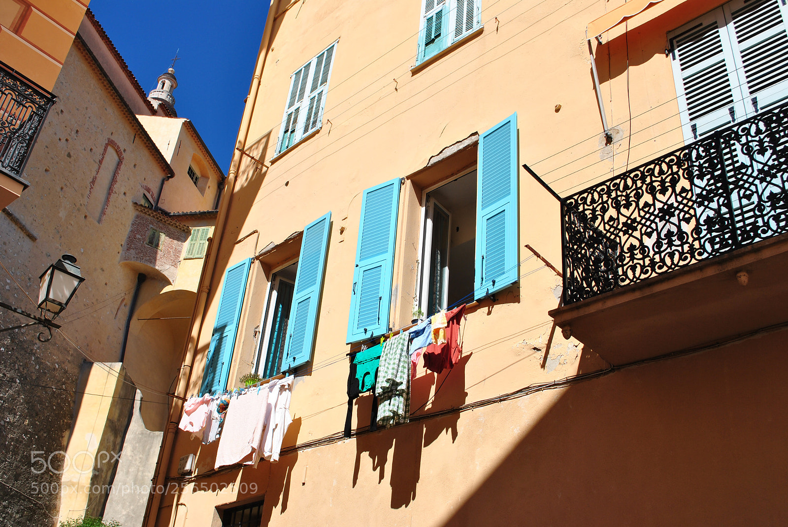 Nikon D3000 sample photo. Menton, france photography