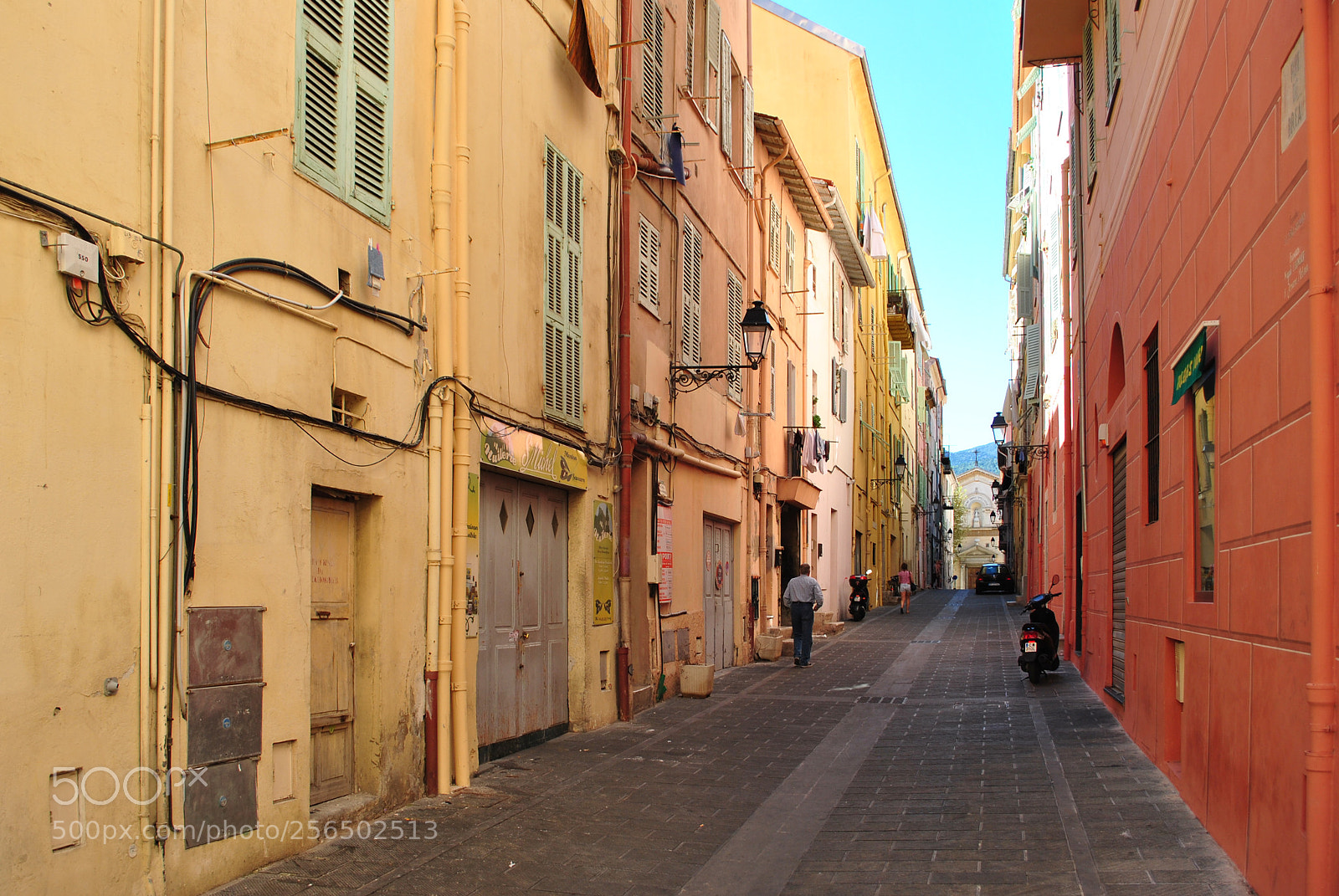 Nikon D3000 sample photo. Menton, france photography