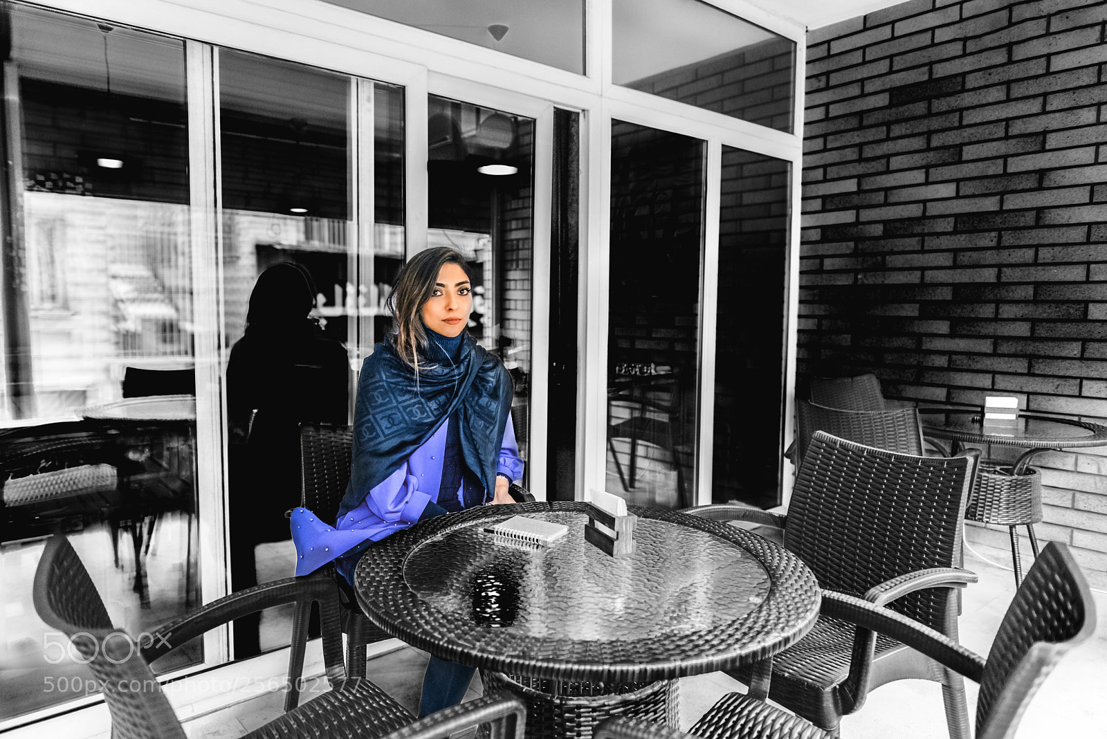 Nikon D750 sample photo. Queen in cafe photography