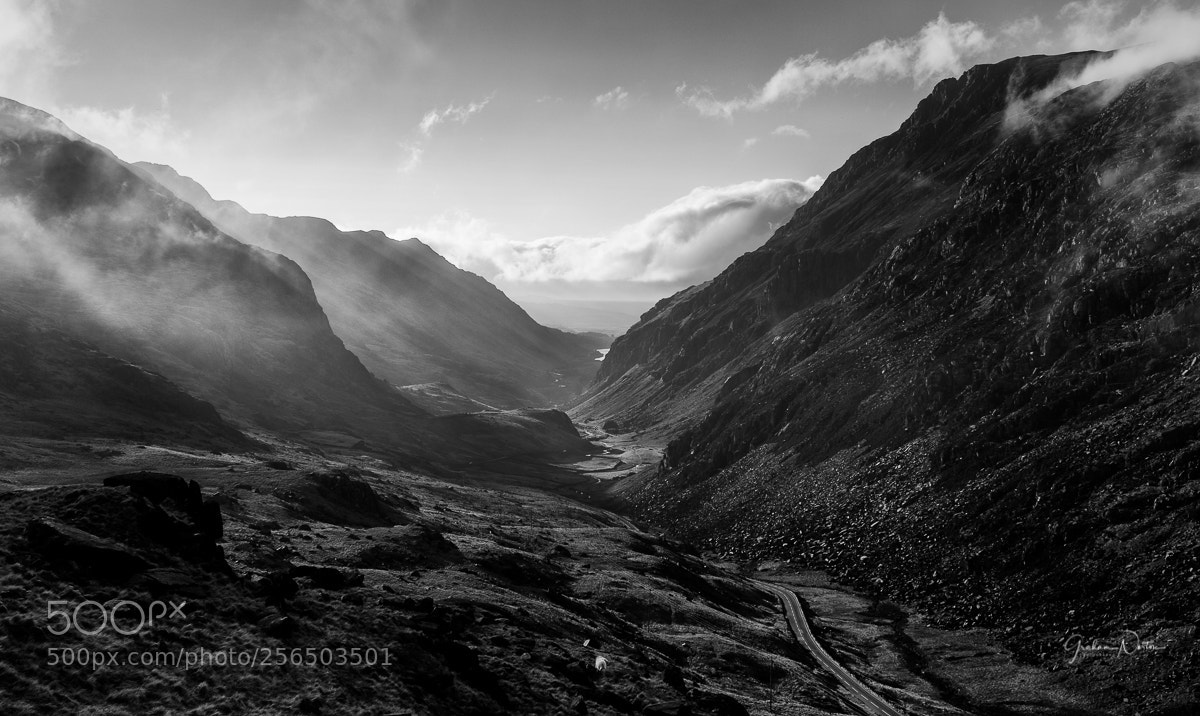 Fujifilm X-H1 sample photo. Llanberis pass photography