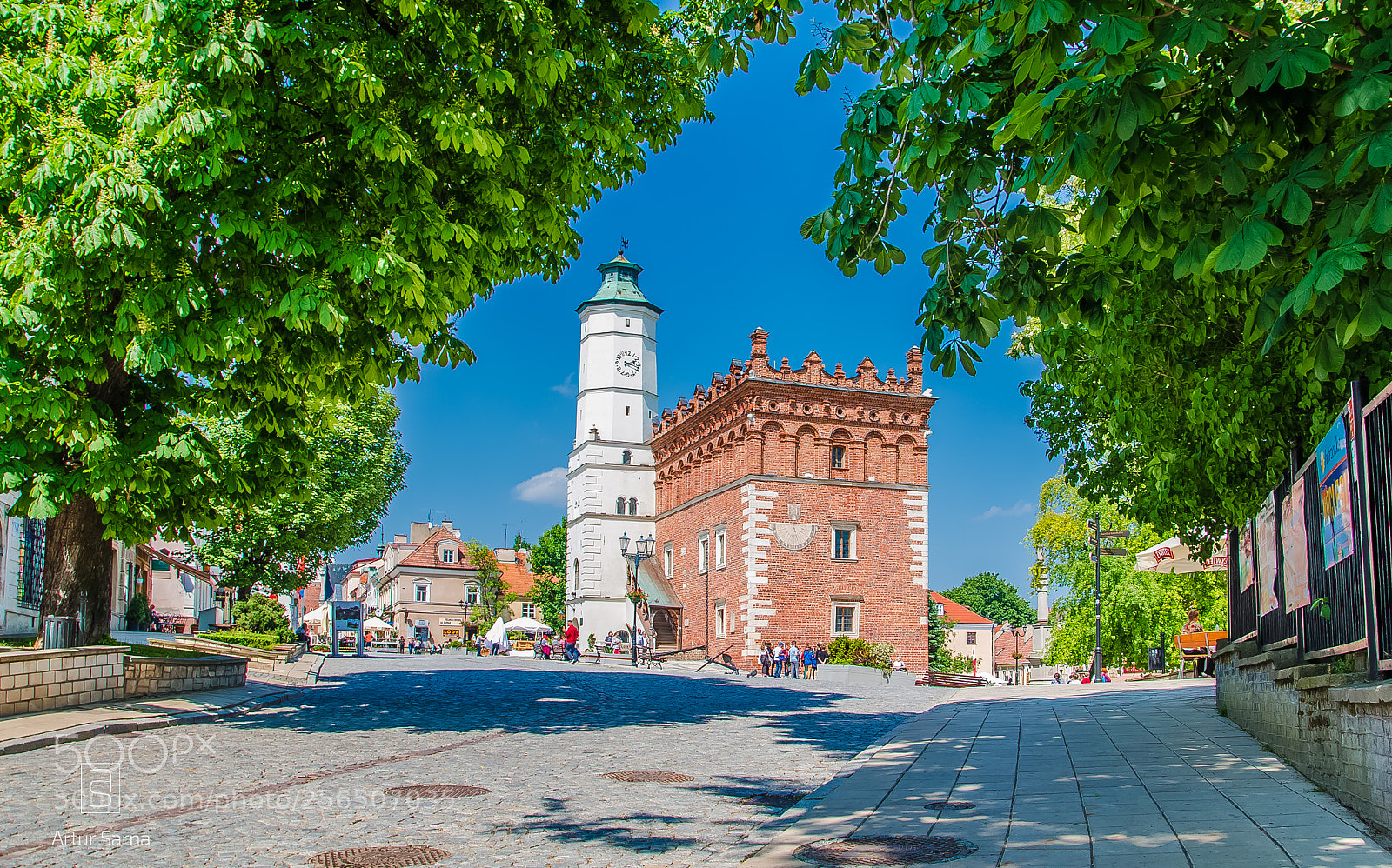 Nikon D5100 sample photo. Sandomierski rynek. photography