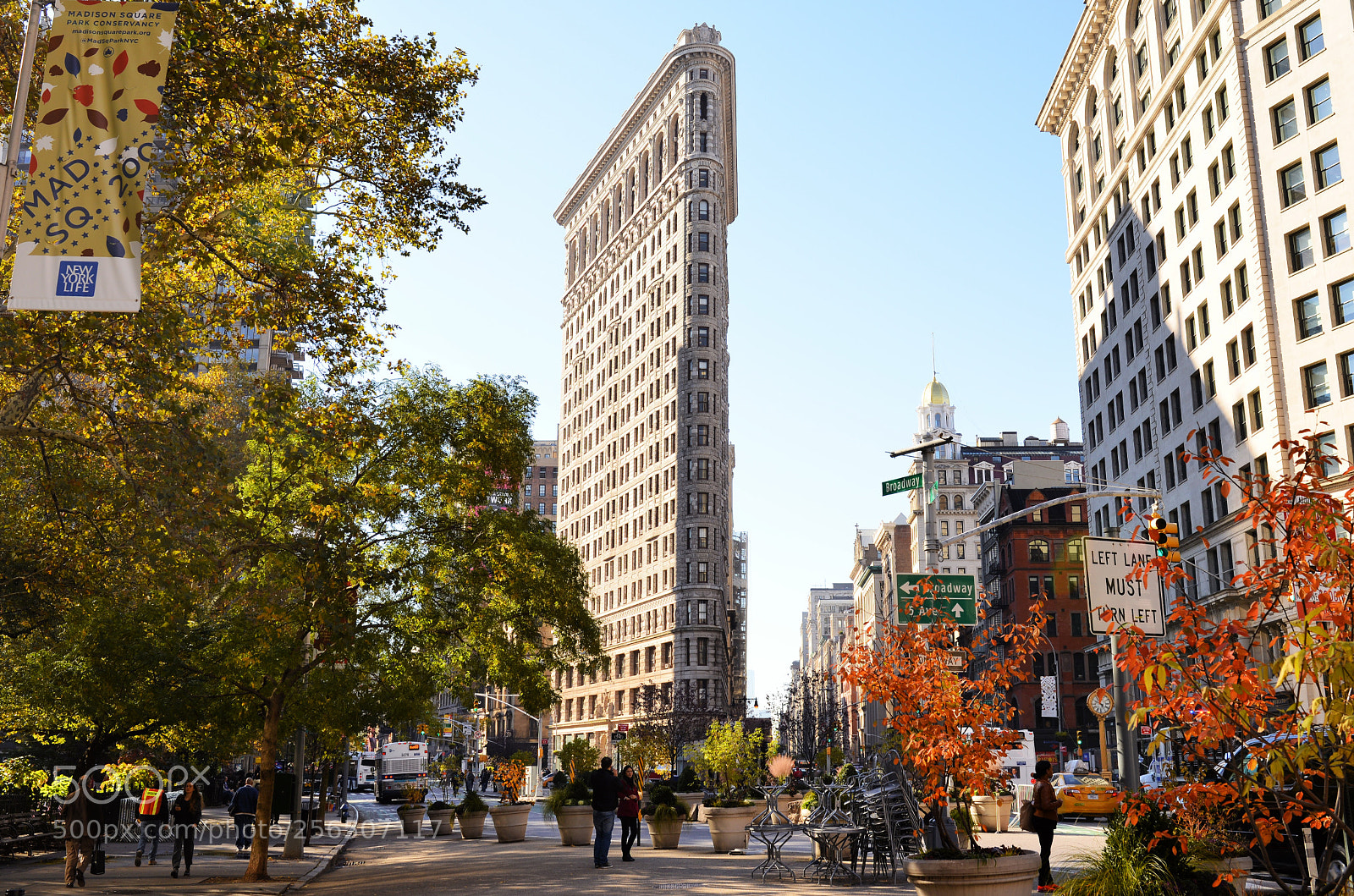 Nikon D600 sample photo. Flatiron building, november photography
