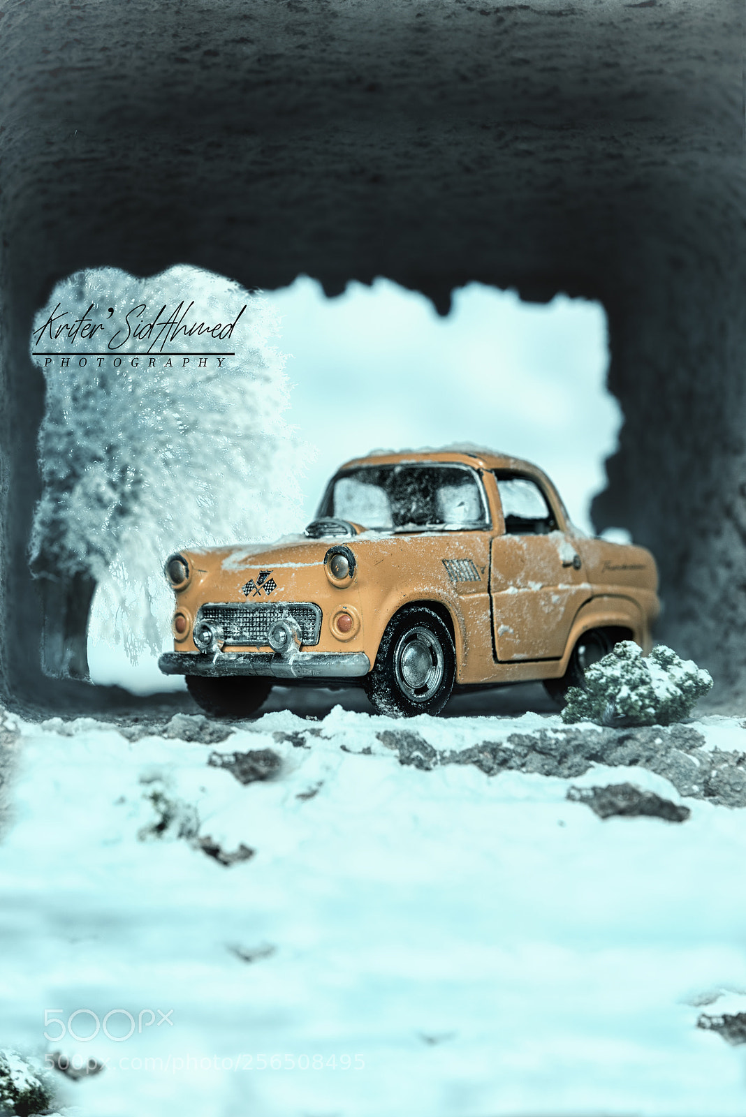 Nikon D750 sample photo. Voiture miniature photography