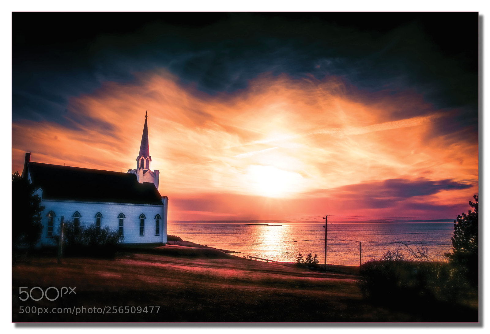 Nikon D7100 sample photo. Irish cove church and photography