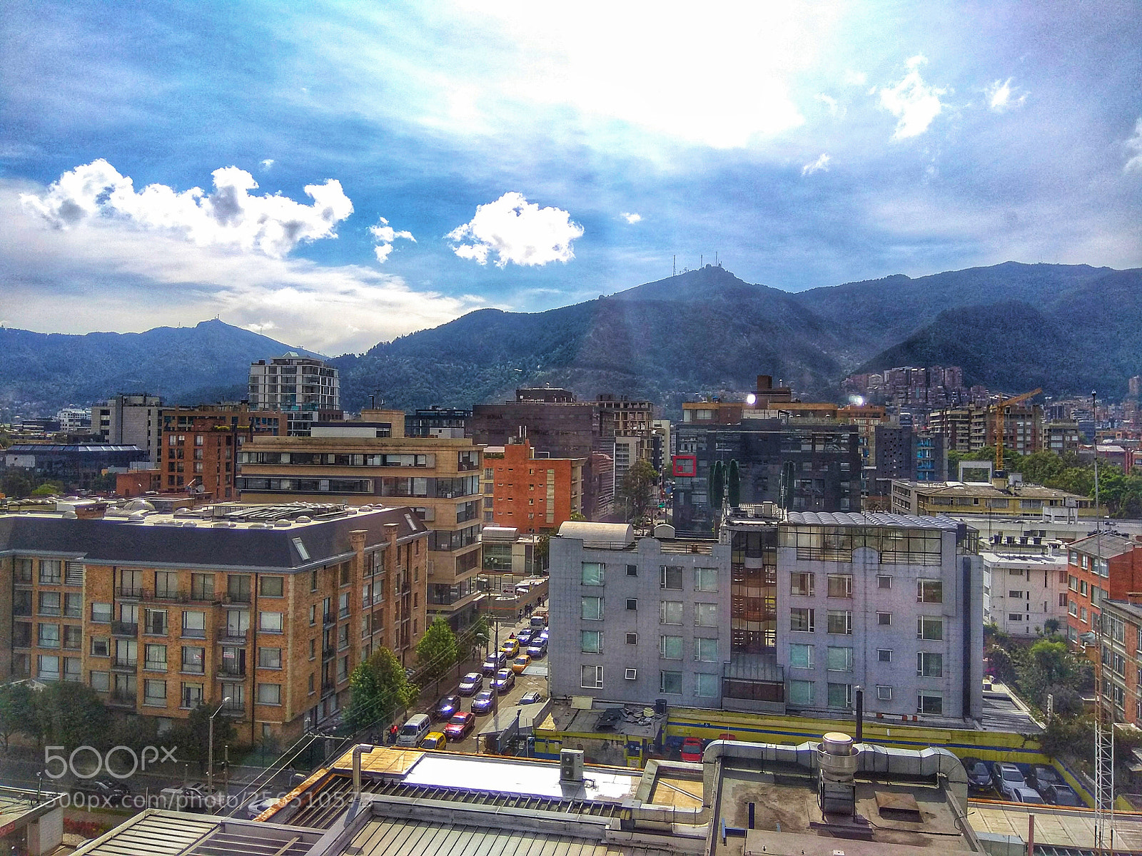 Xiaomi Redmi Note 4 sample photo. Sun in the city photography