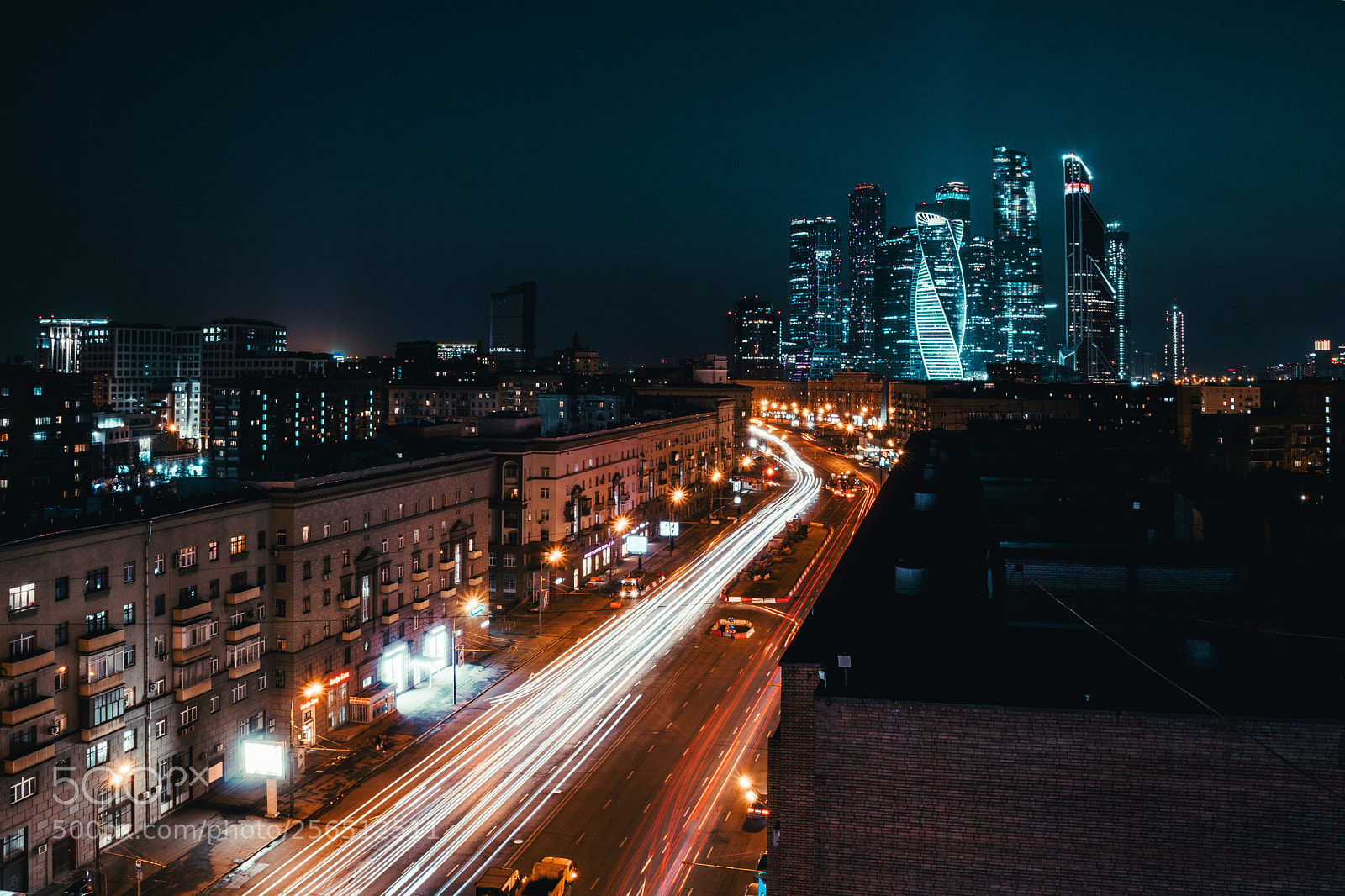Canon EOS 80D sample photo. Moscow at night photography