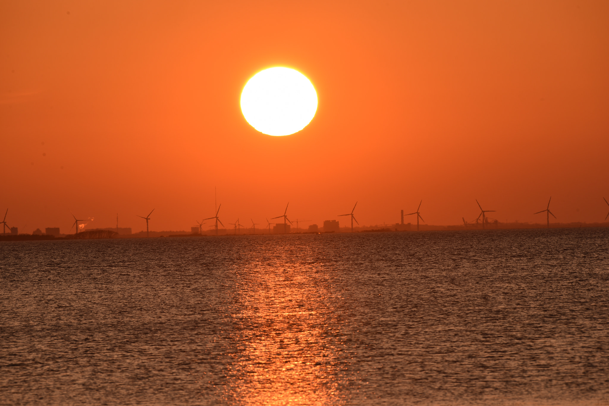 Nikon AF-S Nikkor 200-500mm F5.6E ED VR sample photo. Sunset malm sweden9! photography