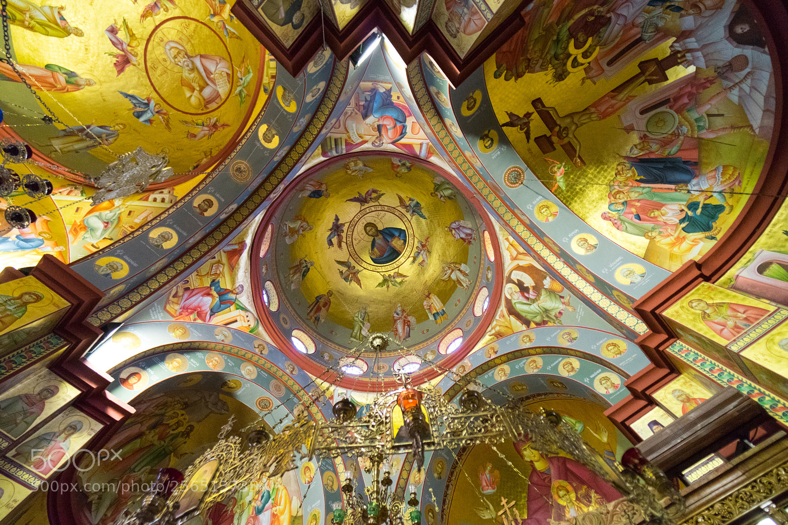 Sony a7 II sample photo. Ortodox church painting israel photography