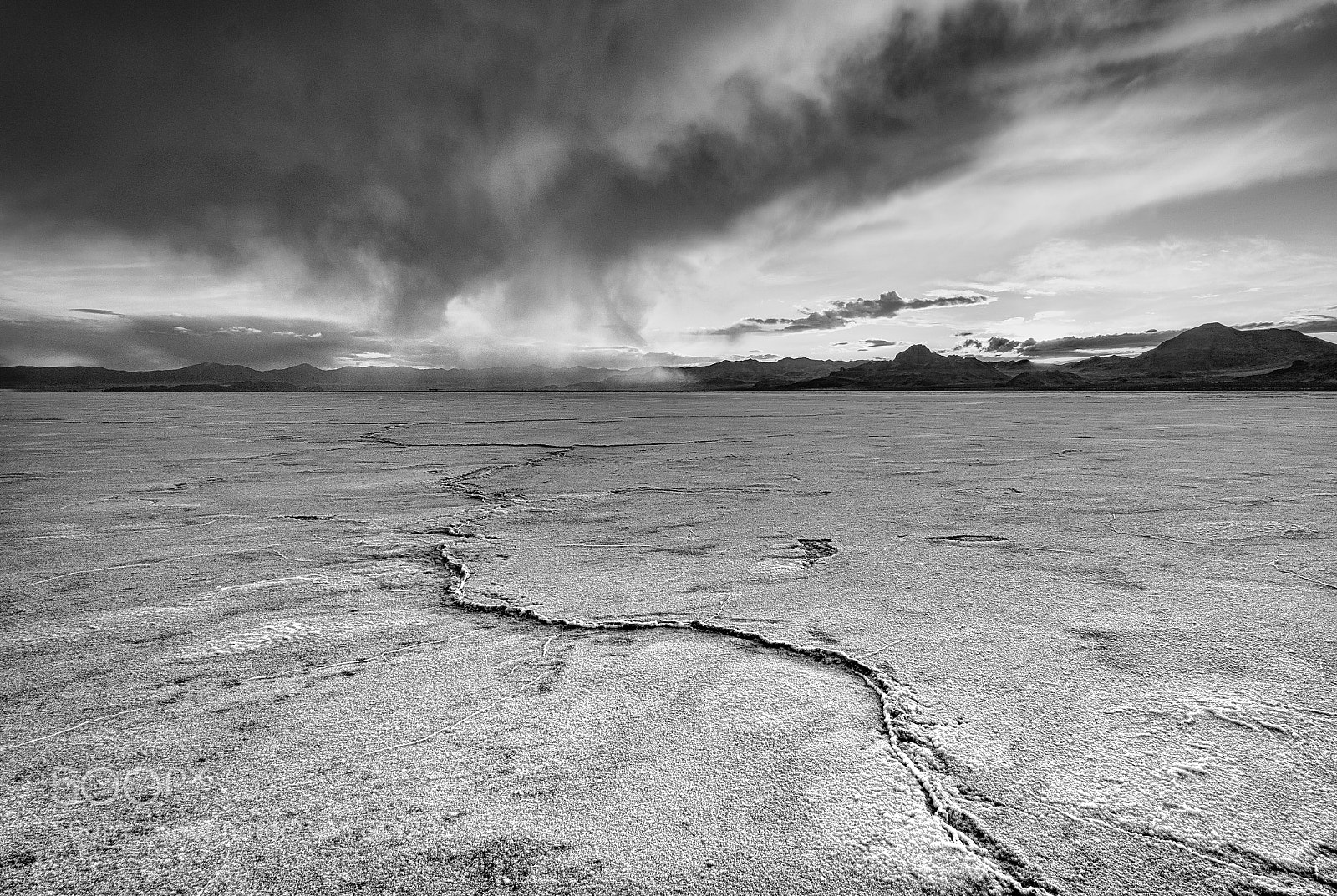 Sony a6000 sample photo. Salt flats sunset photography