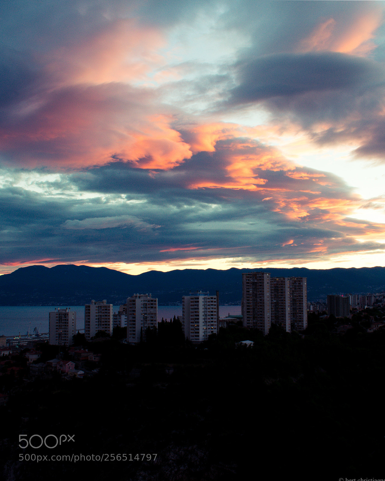 Nikon D3400 sample photo. Rijeka sunset photography