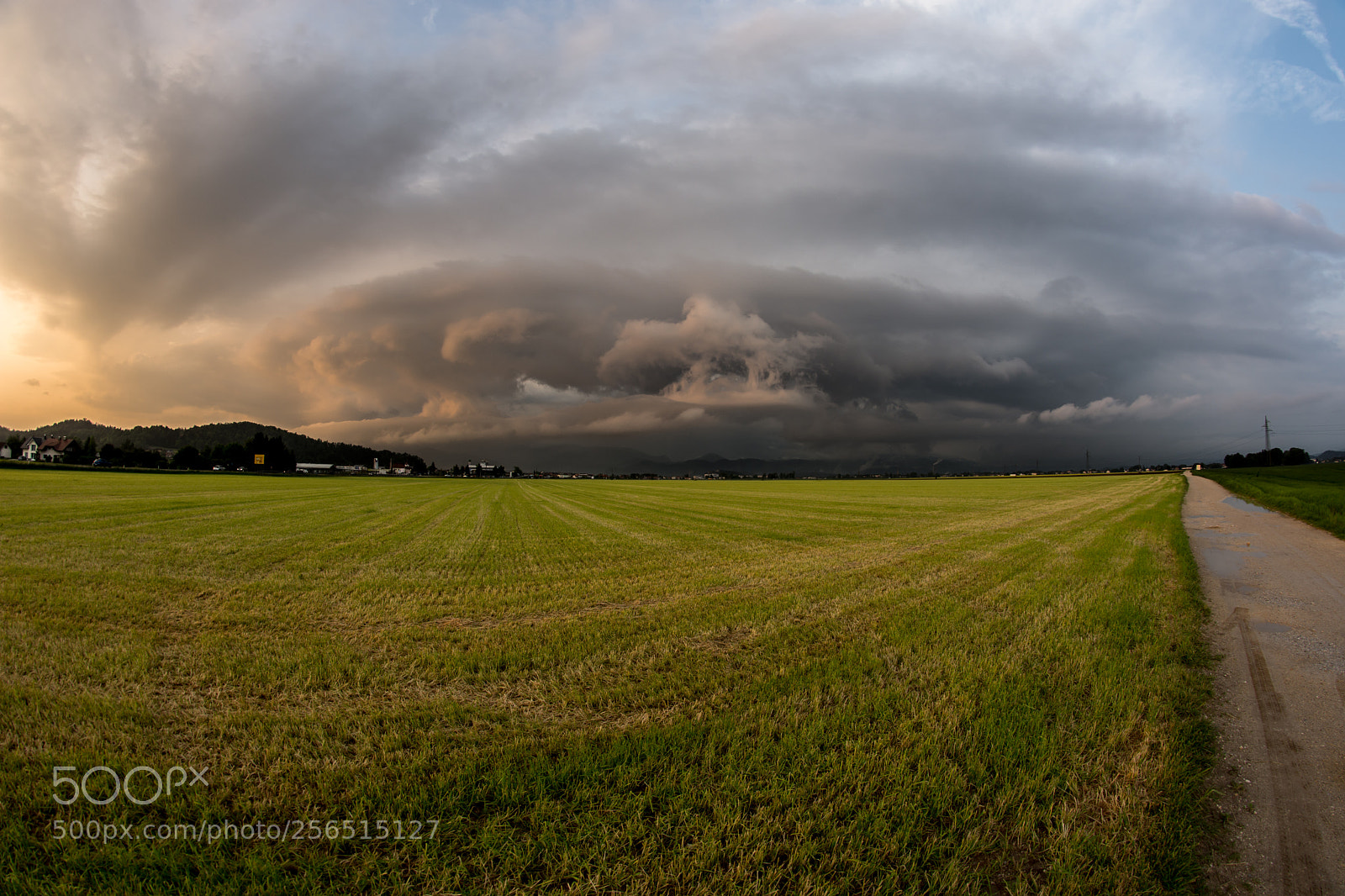 Nikon D7200 sample photo. Sunset storm structure photography