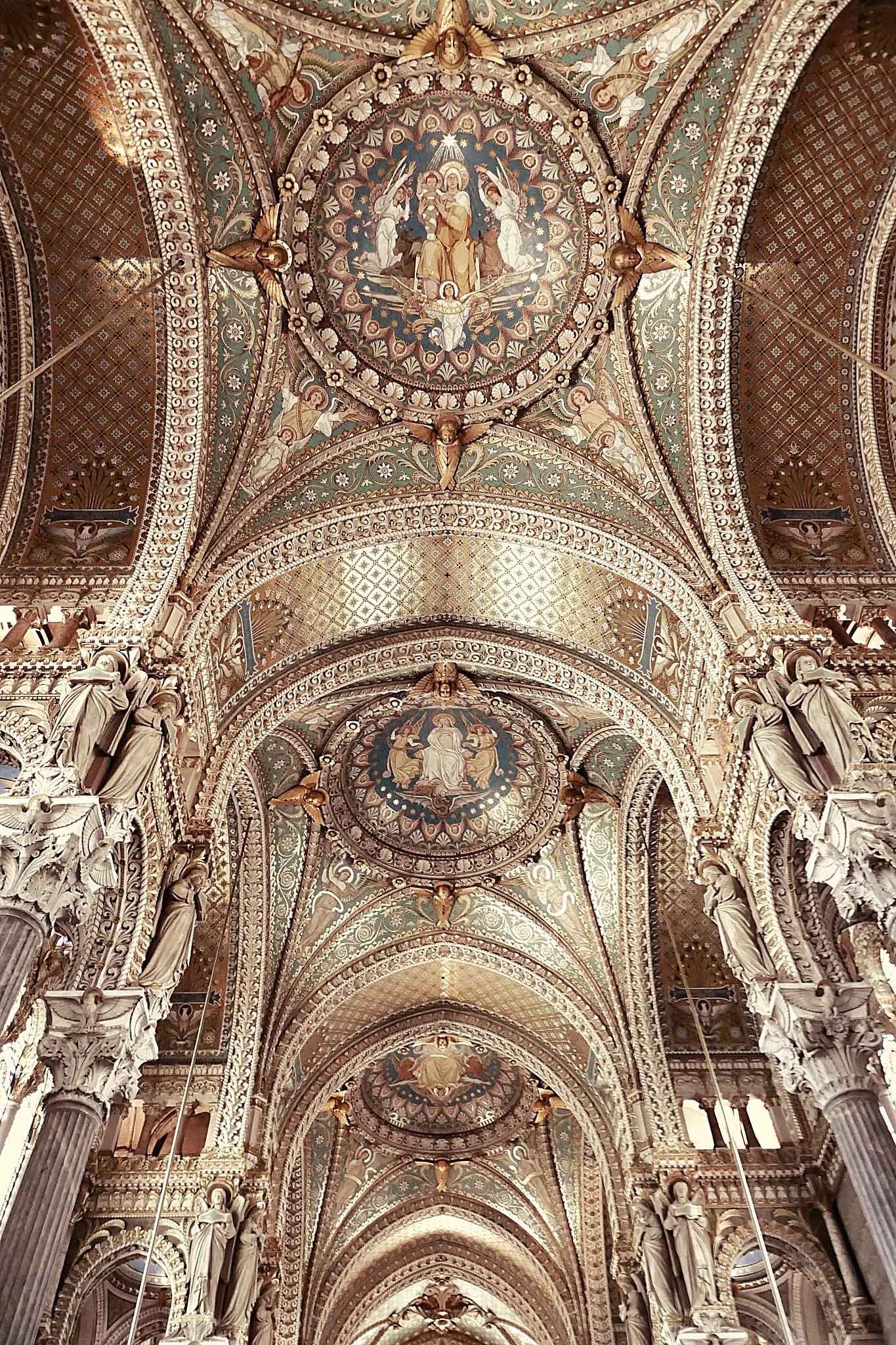 Panasonic Lumix DMC-ZS100 (Lumix DMC-TZ100) sample photo. Basilique notre dame de fourviere lyon france photography
