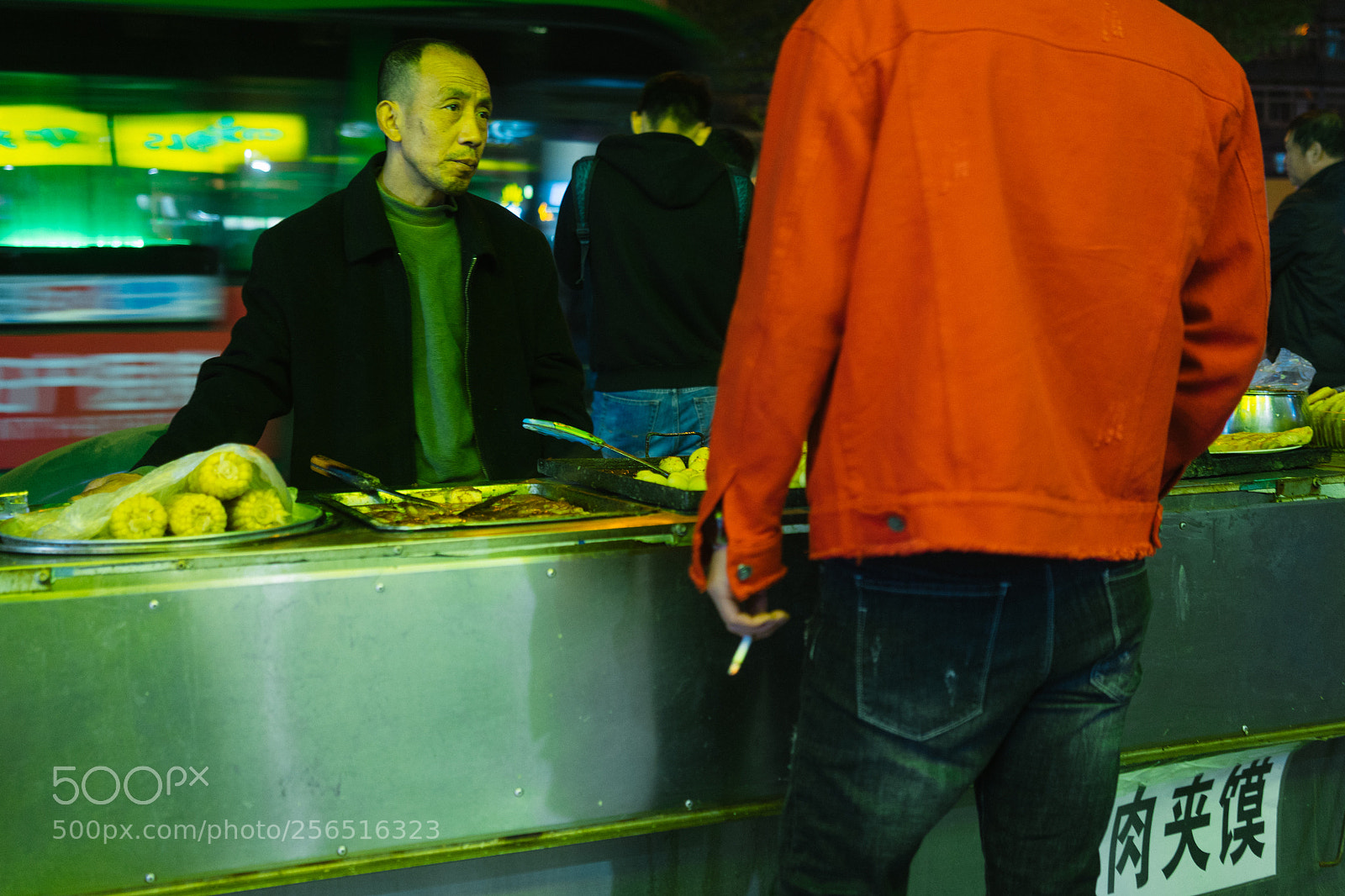 Sony a7 II sample photo. Bbq on the street photography