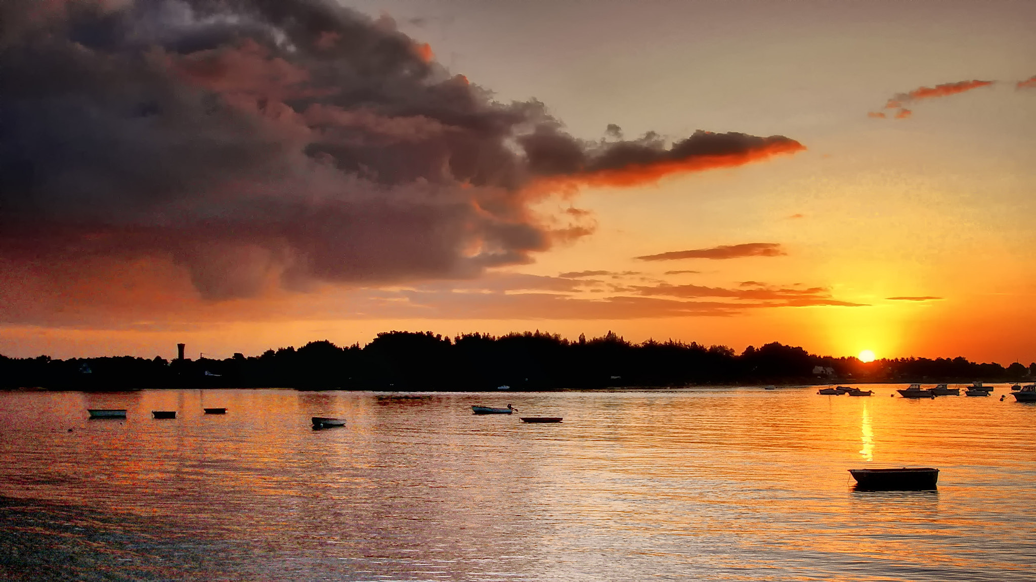 Nikon E7900 sample photo. Morbihan gulf photography