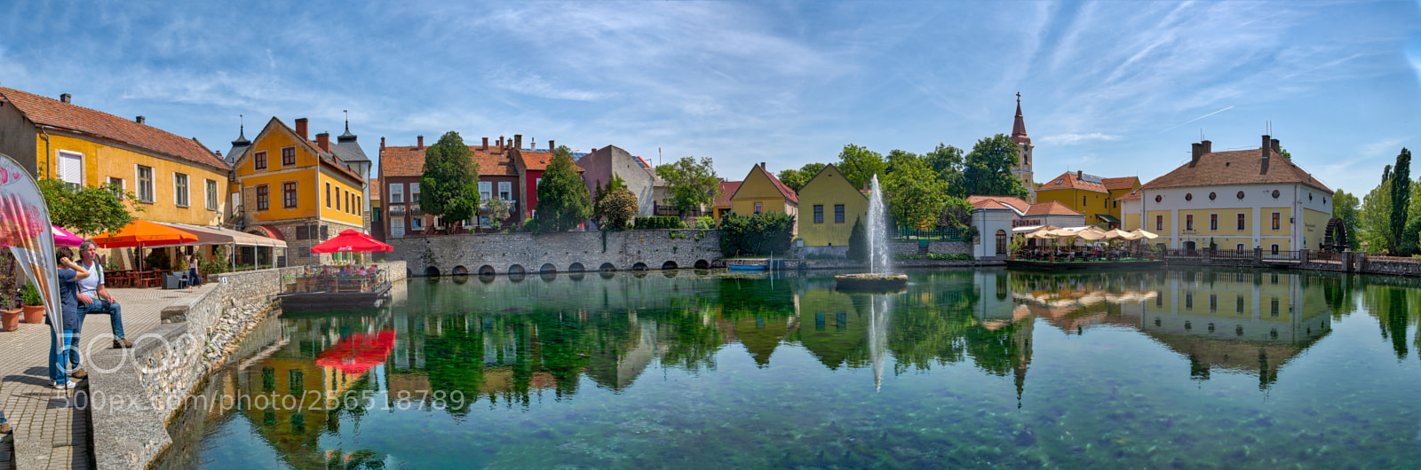 Nikon D850 sample photo. Tapolca, hungary. panorama photography
