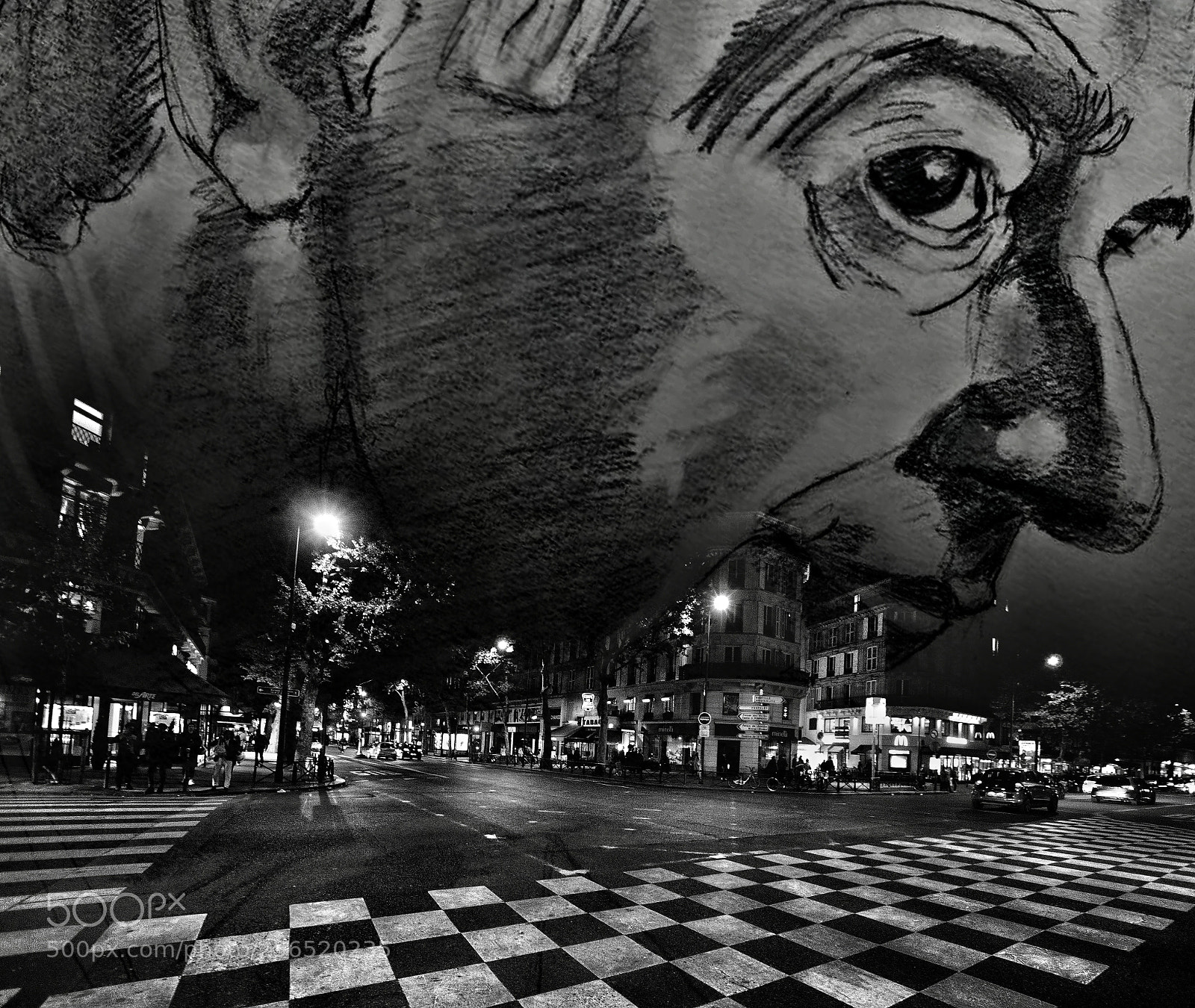 Nikon D5100 sample photo. Portrait in town photography