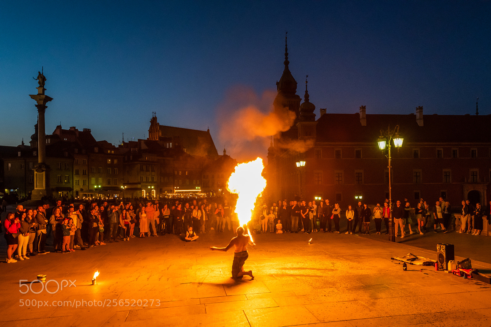 Nikon D850 sample photo. Street performer, warsaw, poland photography