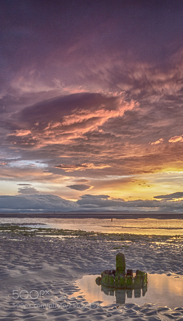 Canon EOS 6D sample photo. Findhorn beach post photography