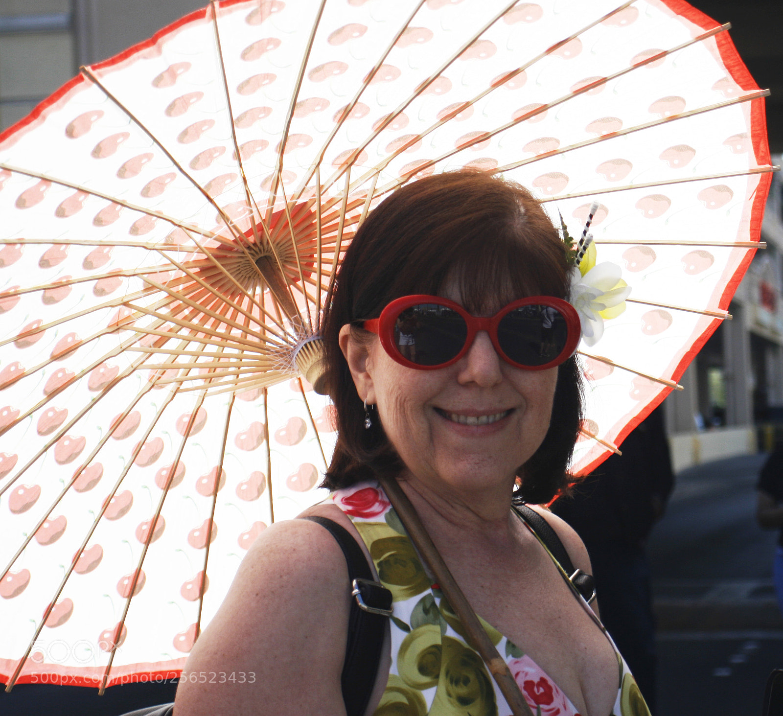 Canon EOS 30D sample photo. Red sunglasses and cherry photography