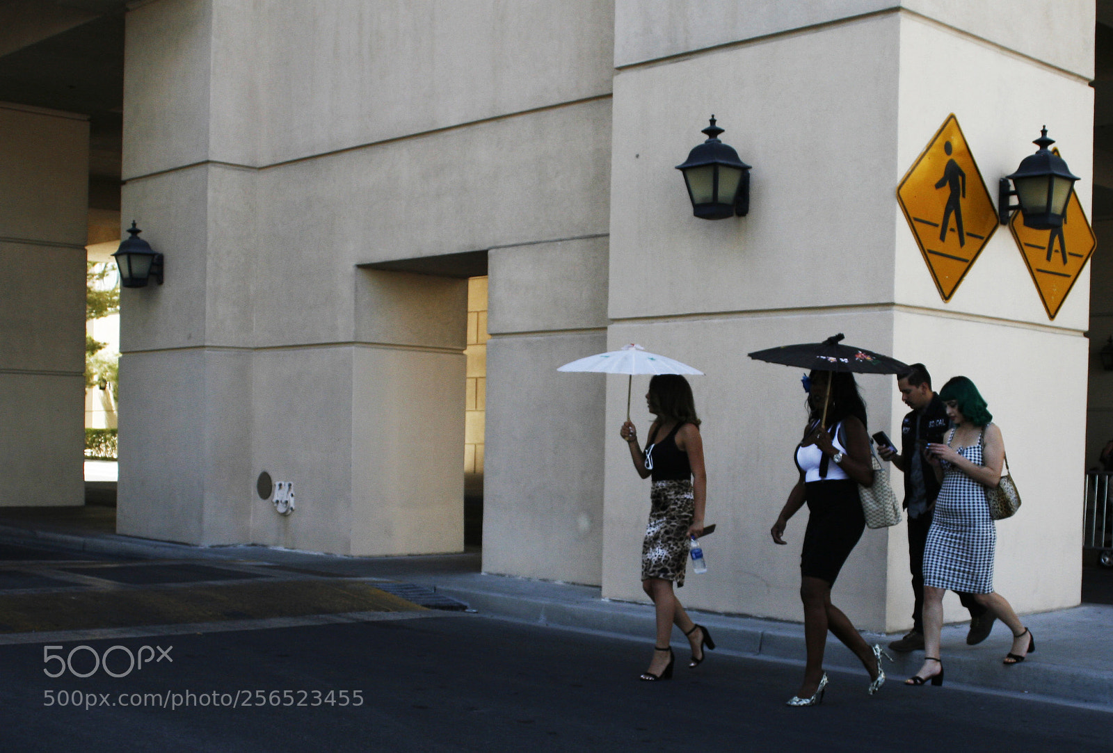 Canon EOS 30D sample photo. Ladies crossing photography